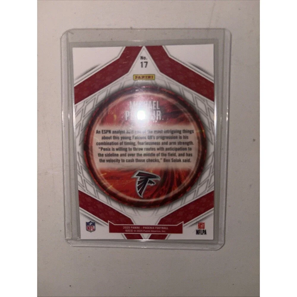 Michael Penix Jr Atlanta Falcons 7 Card Panini Base Lot Rookie RC EX Condition